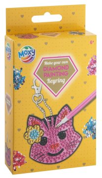 Grafix Ustvarjalni set izdelava diamantnega obeska kitty