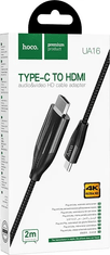 Hoco HDMI kabel UA16 Type C na HDMI 4K dolžina 2 metra