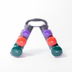 Aga stojalo z aerobnimi utežmi 12kg