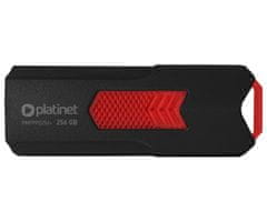 Platinet PLATINET PMFPPD256+ prenosni SSD disk, 256GB, USB 3.2 Gen2, 400MB/s, HYPERSPEED, najhitrejši in najmanjši na svetu