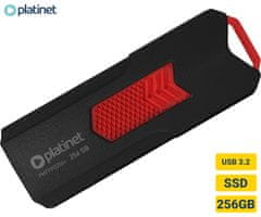 Platinet PLATINET PMFPPD256+ prenosni SSD disk, 256GB, USB 3.2 Gen2, 400MB/s, HYPERSPEED, najhitrejši in najmanjši na svetu