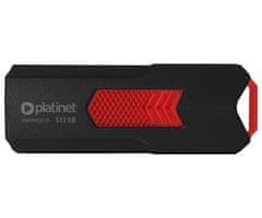 Platinet PLATINET PMFPPD512+ prenosni SSD disk, 512GB, USB 3.2 Gen2, 400MB/s, HYPERSPEED, najhitrejši in najmanjši na svetu