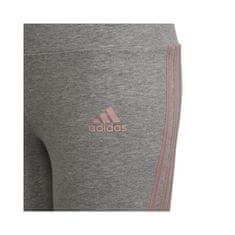 Adidas Hlače obutev za trening siva 111 - 116 cm 3STRIPES