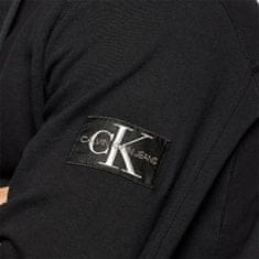Calvin Klein Športni pulover črna 192 - 193 cm/XL Monologo Sleeve