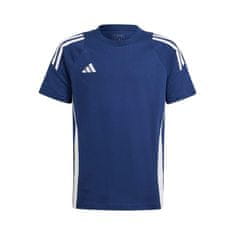 Adidas Majice obutev za trening mornarsko modra M Tiro 24 Sweat Tee Jr