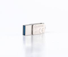 Platinet PLATINET PMFMC128 prenosni USB ključ, 128GB, USB Type-C, USB Type-A, USB 3.2, vodoodporen, do 100 MB/s, siv