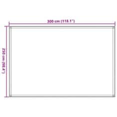 Vidaxl Preproga za šotor 250x300 cm bež