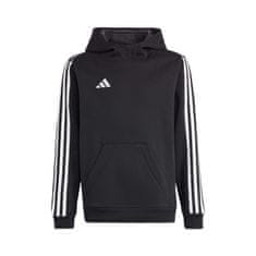 Adidas Športni pulover črna 110 - 116 cm/XXS Tiro 23 League Sweat Hoodie Jr