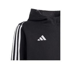 Adidas Športni pulover črna 110 - 116 cm/XXS Tiro 23 League Sweat Hoodie Jr