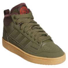 Adidas Čevlji olivna 39 1/3 EU Rapid Court Mid Winterized