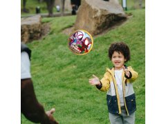 MARVEL COMICS MARVEL Spider-Man Gumijasta žoga 23 cm, lahka, ZA PLAŽO, ZA IGRO, ZA ZABAVO, od 10 mesecev+ 