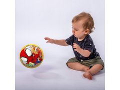 MARVEL COMICS MARVEL Spider-Man Gumijasta žoga 23 cm, lahka, ZA PLAŽO, ZA IGRO, ZA ZABAVO, od 10 mesecev+ 