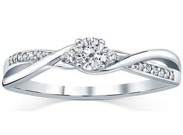 Silvego Srebrni prstan s Swarovski FNJR085sw