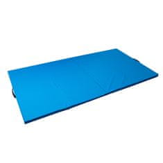 Aga Zložljiva blazina 240x120x5 cm Modra