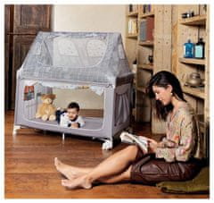 CAM Prenosna posteljica LETTINO DAILY DOLCI SOGNI BEIGE