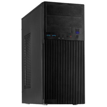 Inter-tech IT-2815 Linear midi ATX črno ohišje