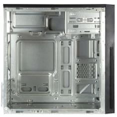 Inter-tech IT-6521 Straight microATX črno ohišje