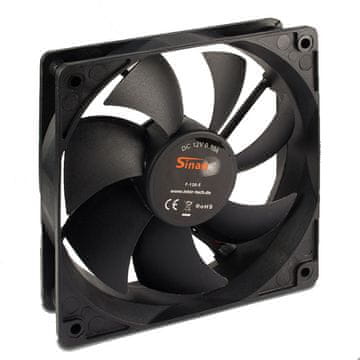 Inter-tech F-120-S 3pin 120mm ventilator - bulk pakiranje