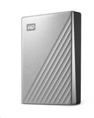 WD My Passport ULTRA 4TB podaljšani 2,5" USB3.0 Silver USB-C