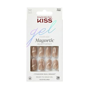 KISS Gelirani nohti Gel Fantasy Magnetic (Drama) 28 kos