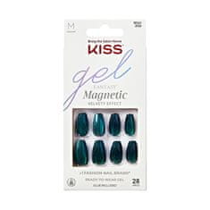 KISS Gelirani nohti Gel Fantasy Magnetic (Chameleon) 28 kos