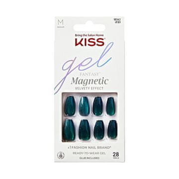 KISS Gelirani nohti Gel Fantasy Magnetic (Chameleon) 28 kos