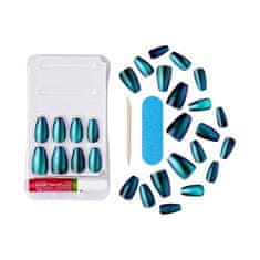KISS Gelirani nohti Gel Fantasy Magnetic (Chameleon) 28 kos