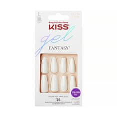 KISS Gelirani nohti Gel Fantasy Nails (Trus Color) 28 kos