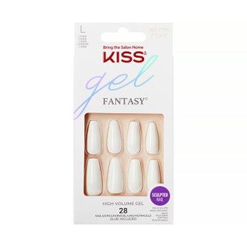 KISS Gelirani nohti Gel Fantasy Nails (Trus Color) 28 kos