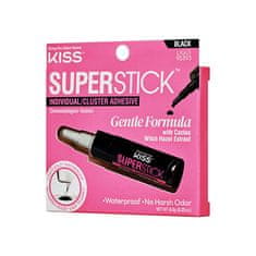 KISS Lepilo za trepalnice Super Stick Individual (Lash Cluster Adhesive) 6,5 g Črna