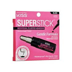 KISS Lepilo za trepalnice Super Stick Individual (Lash Cluster Adhesive) 6,5 g Črna