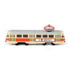 Rappa Kovinski češki retro tramvaj 16 cm BRNO