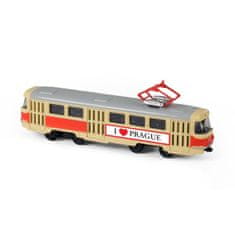 Rappa Kovinski češki retro tramvaj 16 cm PRAGA