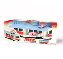 Rappa Kovinski češki retro tramvaj 16 cm PRAGA