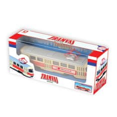 Rappa Kovinski češki retro tramvaj 16 cm PRAGA