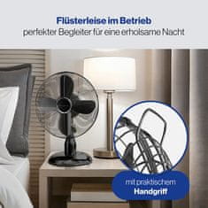 ProfiCare VL 3062 BK ventilator 25cm kovinski črn