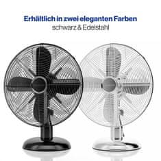 ProfiCare VL 3062 BK ventilator 25cm kovinski črn