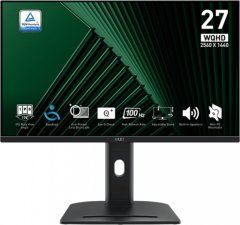 MSI Pro MP275QPG monitor, 27, WQHD, IPS, 100Hz, 1ms, črn (PRO MP275QPG)