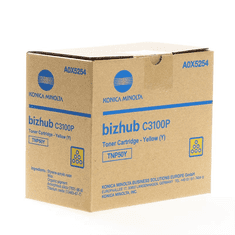 Konica Minolta A0X5254 (TNP-50) rumen, originalen toner
