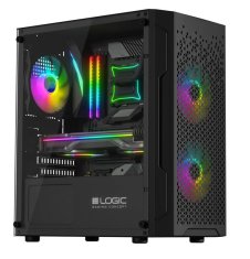 Modecom Aramis ARGB Mini microATX ohišje 2xUSB2.0, 1xUSB3.0 kaljeno steklo RGB Gaming