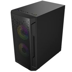 Modecom Aramis ARGB Mini microATX ohišje 2xUSB2.0, 1xUSB3.0 kaljeno steklo RGB Gaming