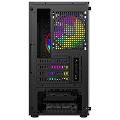 Modecom Aramis ARGB Mini microATX ohišje 2xUSB2.0, 1xUSB3.0 kaljeno steklo RGB Gaming