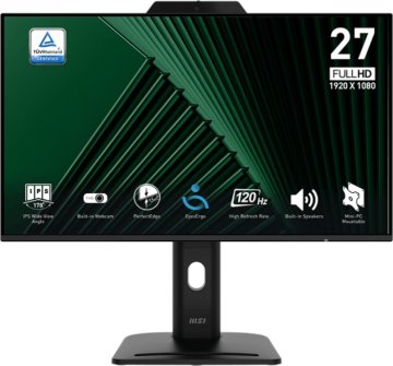 MSI Pro monitor, 27, FHD, IPS, 1ms, črn (PRO MP272PMG)