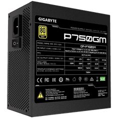 Gigabyte P750GM/750W/ATX/80PLUS Gold/Modular/Retail