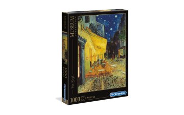 Clementoni Van Gogh: Nočna terasa bara - sestavljanka puzzle 1000 kosov