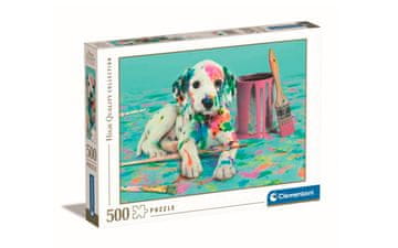 Clementoni Pisan dalmatinec- sestavljanka puzzle 500 kosov