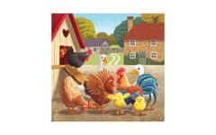 Clementoni Farm moments sestavljanka puzzle 3 x 48 kosov