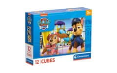Clementoni Puzzle v obliki kock Paw Patrol 12 kosov
