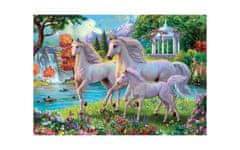Clementoni Super unicorns at the waterfall – sestavljanka puzzle 180 kosov