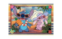 Clementoni Stitch sestavljanka puzzle 2 x 60 kosov
